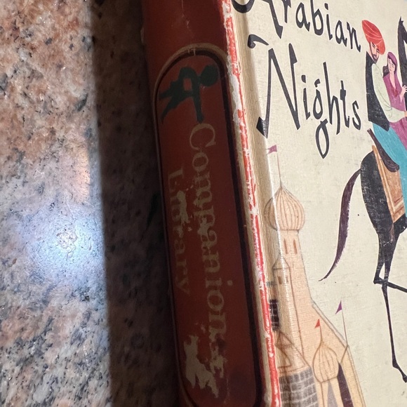 Arabian Nights & Aesop's Fables 2 in 1 (Companion Library, 1963)Vintage Illustra - Picture 7 of 11